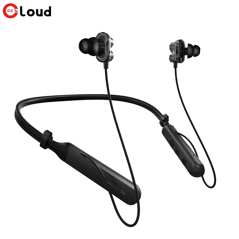 Neckband беспроводные Bluetooth наушники гибридные технологии шумоподавления Двойной