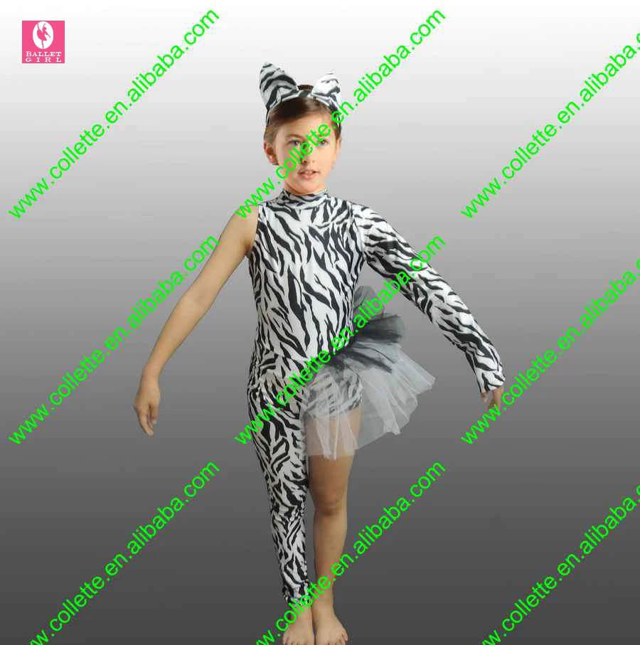 MBQ903 Adult dance modern zebra animal costumesanimal dance costumes