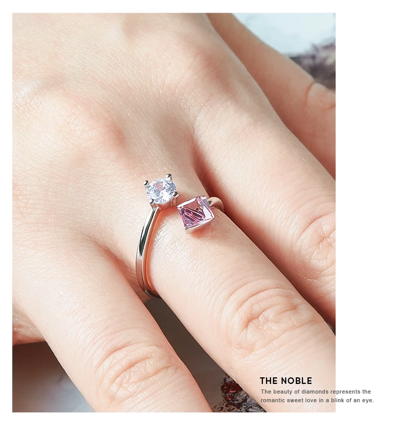 Swarovski Cube Crystals Rings (8)