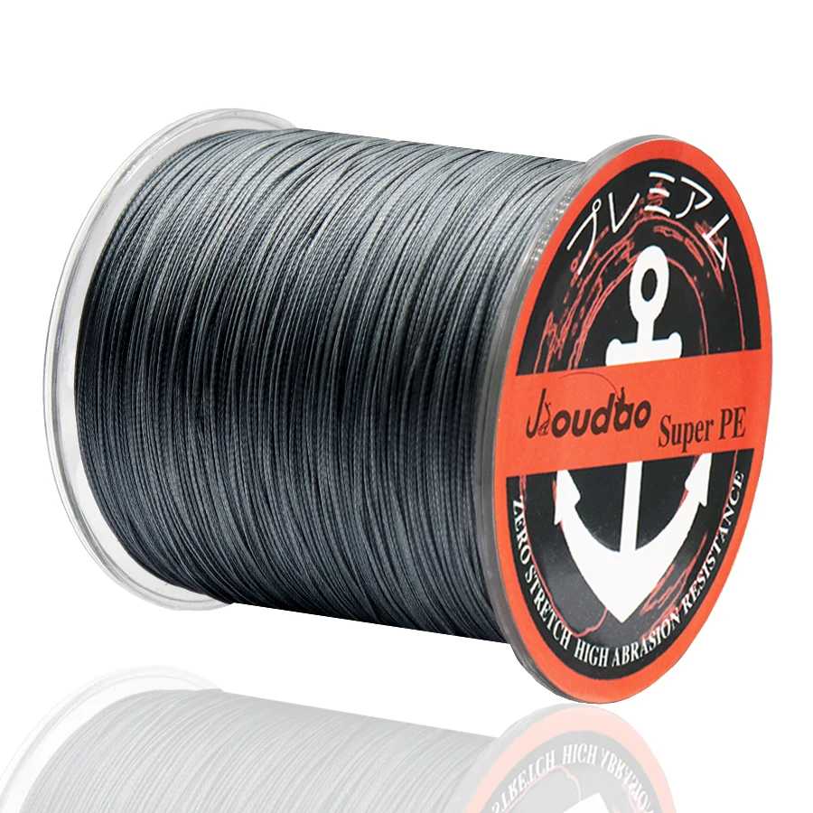Серия Jioudao 8 нитей 8LB 160LB плетеная леска 300 м PE многонитевая озеро речная