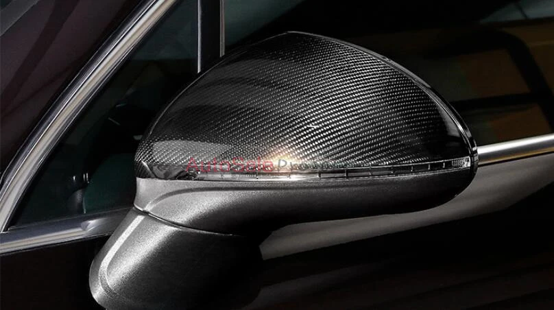 Для Porsche Cayenne 2011 2012 2013 2014 реальное углеродное волокно оформление заднего вида 2
