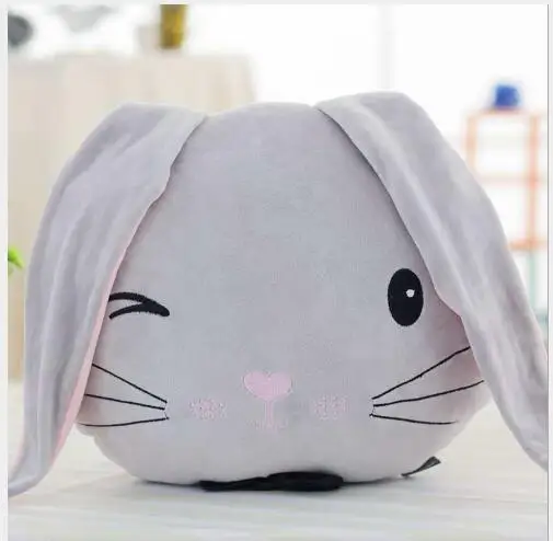 

WYZHY down cotton couple rabbit plush toy doll sofa decoration to send friends and children gifts 30CMx40CM