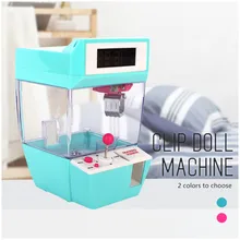 Ловец Будильник Электрический торговый автомат кукла захват игровой автомат мини конфеты захватчик Машина конфеты машина для детских игрушек