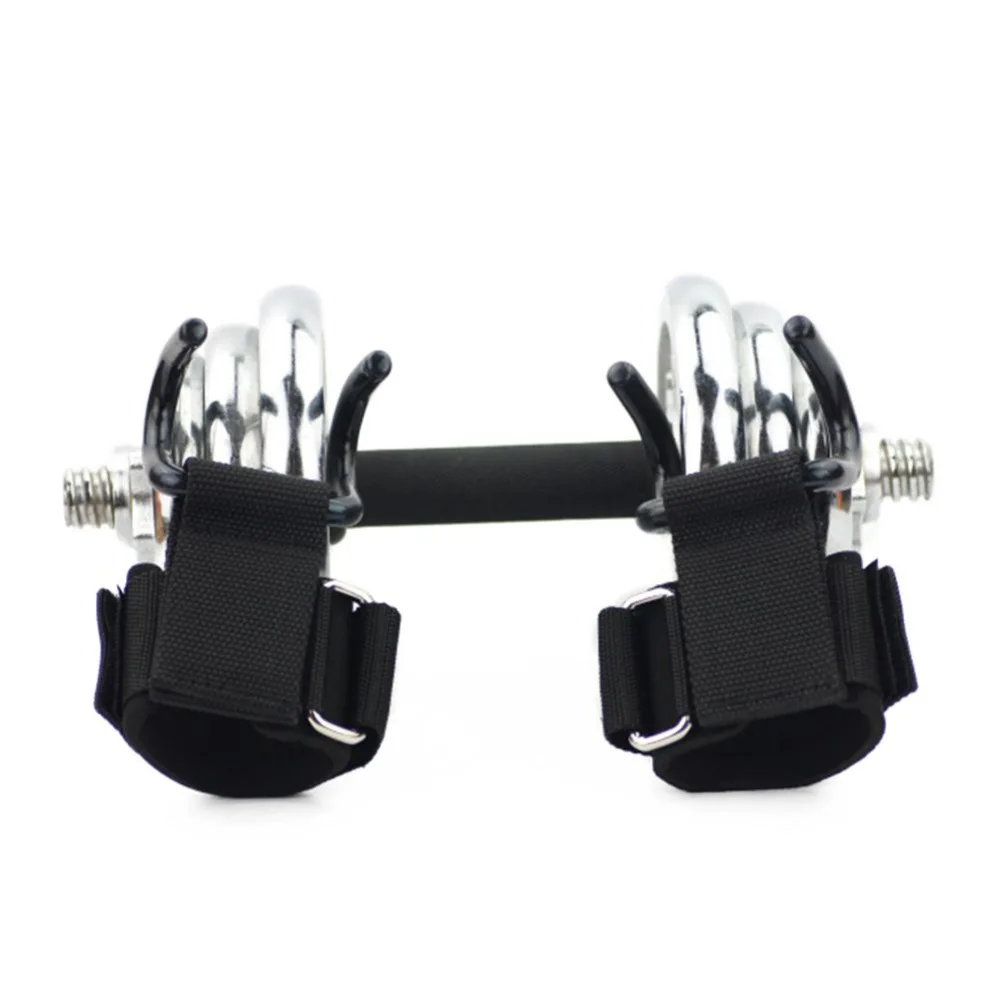 1 Pair Padded Adjustable Weight Lifting Hooks Fitness Bodybuilding Strength Training Wrist Wraps Straps Gym Wrist Support Bands 1 Pair Padded Adjustable Weight Lifting Hooks Fitness Bodybuilding Strength Training Wrist Wraps Straps Gym Wrist Support Bands