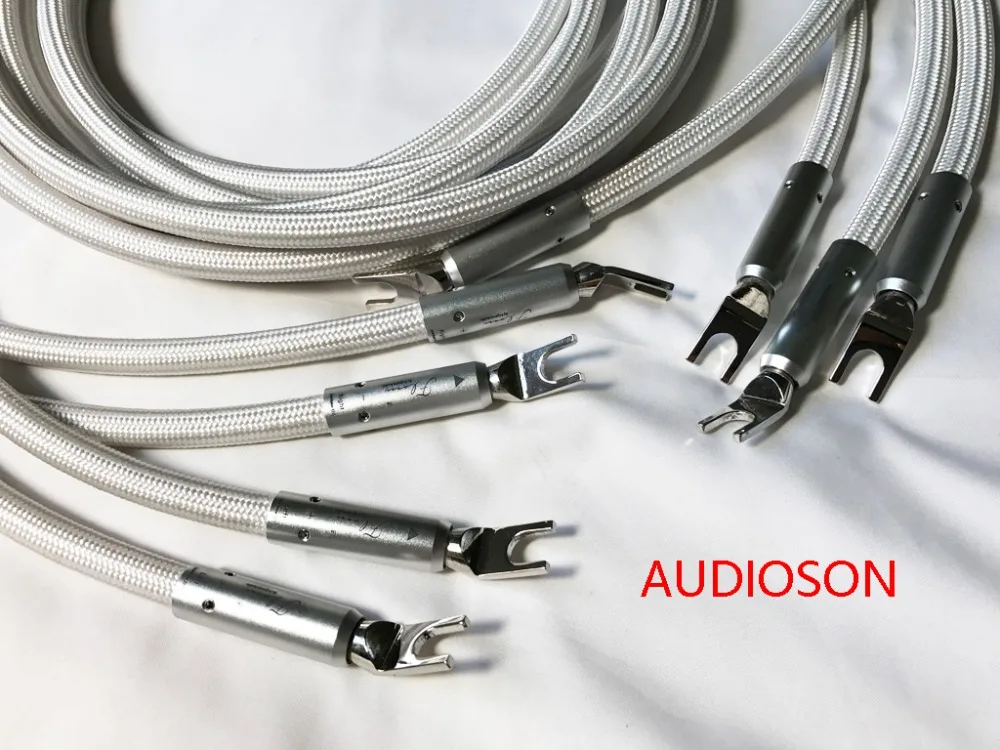 AUDIOSON Hi End Demark Argento кабель динамика потока|speaker cable|cable speaker |