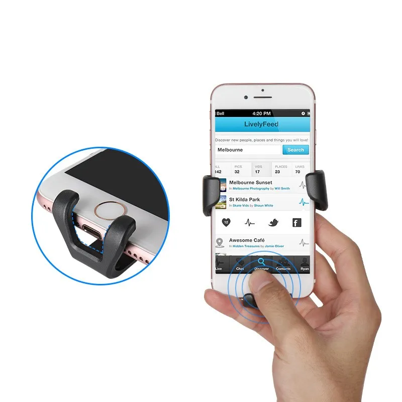 Portefeuille Car Vent Mount Holder Air Vent Mount Phone Holder for iPhone 7 Plus 6S 6 Plus 5S SE Xiaomi Redmi 4x Mi6 Cars Stand (7)