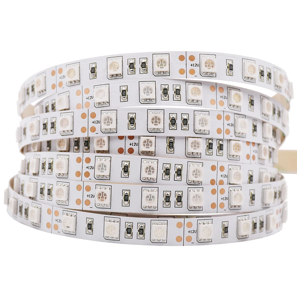 12 В постоянного тока 5050 3528 SMD Светодиодная лампа оранжевый 60 светодиодов/м 120 IP21 IP65