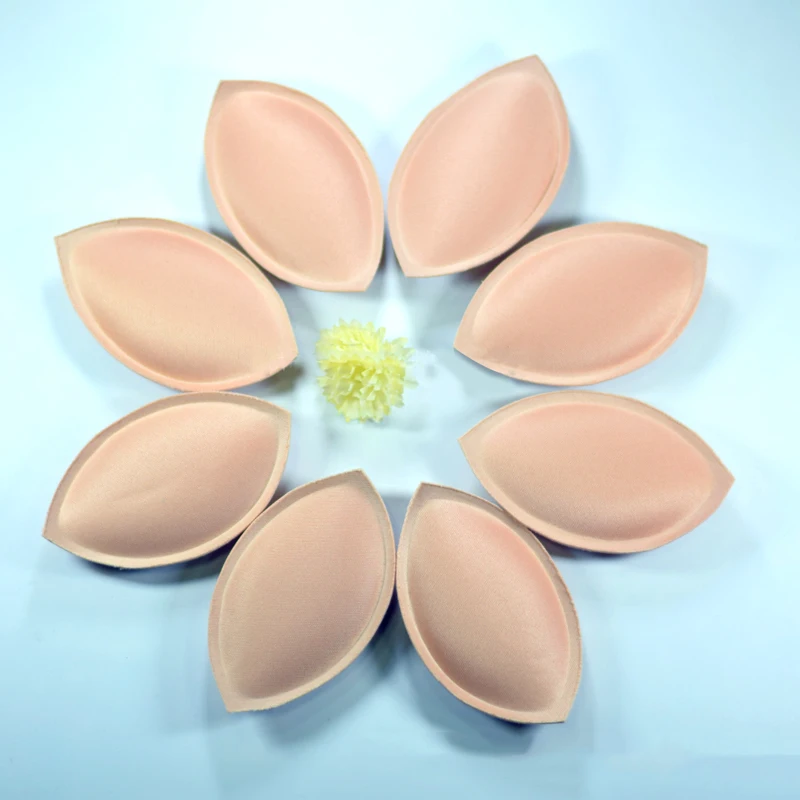 

3pair Thick Sponge Bra Inserts Breast Pads Breast Enhancer Women Push Up Bra Accessories Removeable Bikini Swimsuit Padded