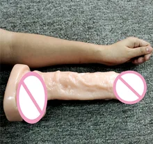 11 inch 28 cm 6 cm thick huge big cock dildo dong realistic woman sex toy
