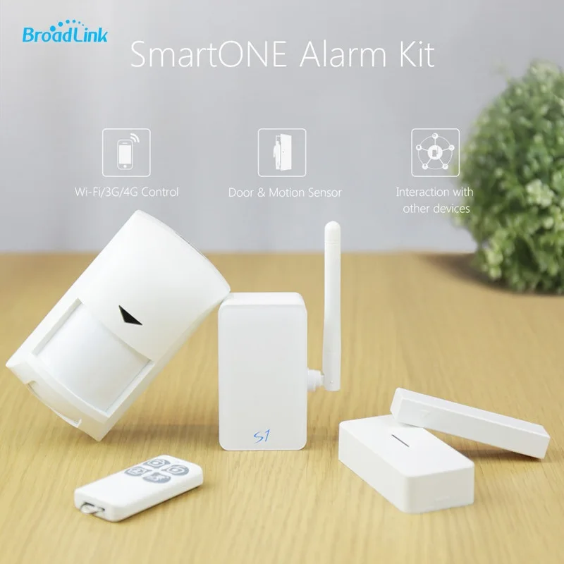 

Broadlink S1C,Accessories,smart home Automation system Security Alarm System Detector Sensor Control for IOS android via 3g/4g