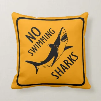 

Sharks No Swimming Warning Sign