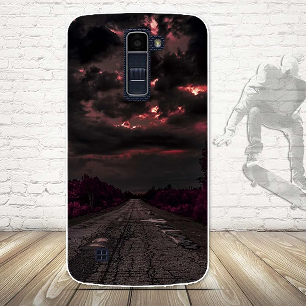 Роскошный мягкий ТПУ чехол с 3D рисунком для LG K10 Lte K 10 M2 K410 K420N K430DS F670 двойной