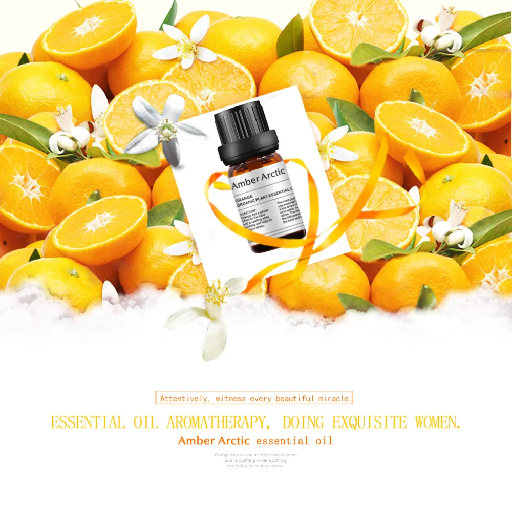 10 мл масла сладкого апельсина снимают стресс лечение бессонница чистое натуральное эфирное масло апельсина для ароматерапии диффузоры