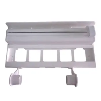 

Multi-function Practical Kitchen Paper Towel Holder Plastic Wrap Cutter Cutter Tin Paper Holder Roll Paper