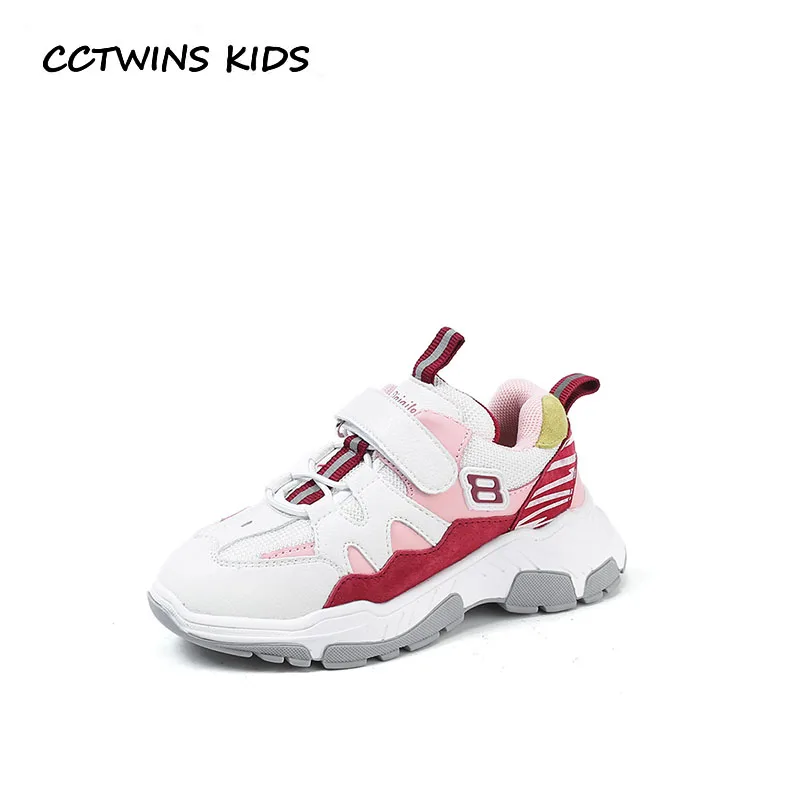 

CCTWINS KIDS 2019 Spring Children Pu Leather Trainer Baby Girl Fashion Sport Sneaker Boy Brand CasuAL Shoe FS2590