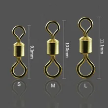 New Hot 50 / 100Pcs Fishing Barrel Spinning Bearing Connector Solid Ring LB Attracts BN99