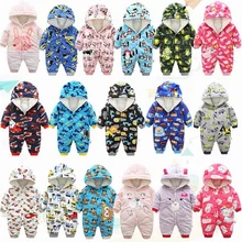 2019 autumn Winter Warm baby girl boy Snowsuit down cotton baby Rompers hoodies Newborn overalls clothes kids children jumpsuit цена 2019 autumn Winter Warm baby girl boy Snowsuit down cotton baby Rompers hoodies Newborn overalls clothes kids children jumpsuit цены онлайн