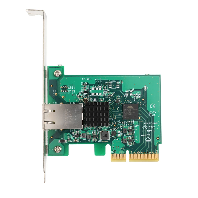PCI Express x4 E 10 гигабитная 10000 Мбит/с Ethernet карта 10G/5G/2.5G/1000M/100M сетевая адаптер
