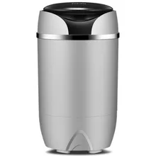 2,8 кг одноцилиндровый полуавтоматическая мини-электрическая стиральная машина ведра из нержавеющей стали Lek Blue Light Mute Bionic ручная стирка