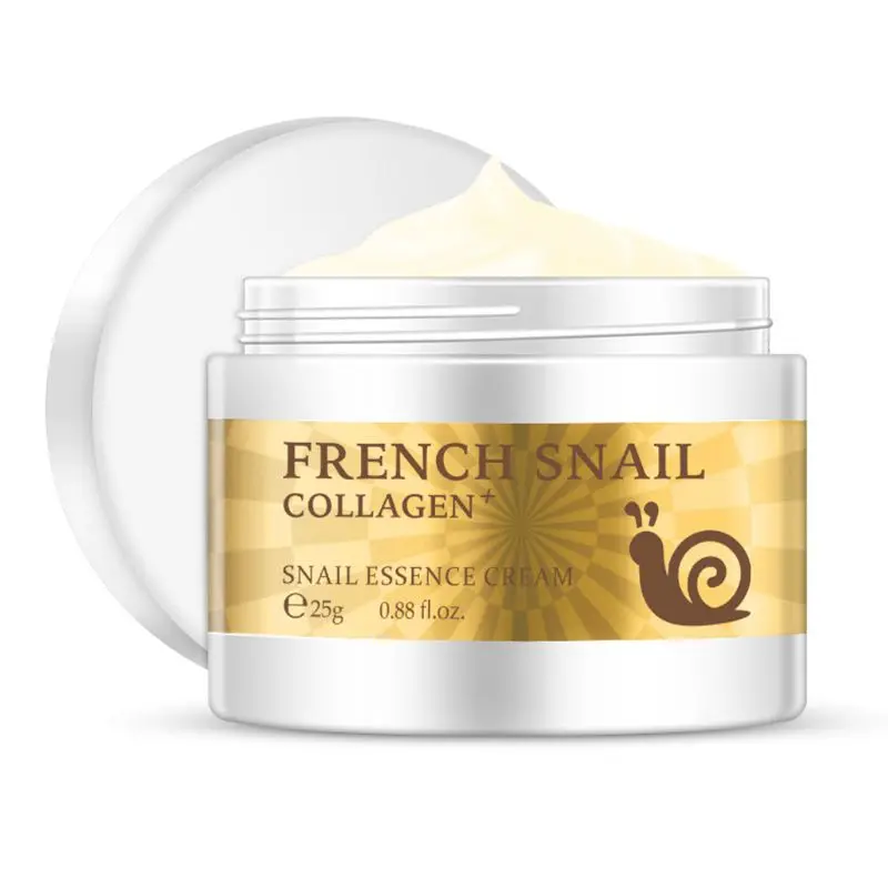 

25g Anti Wrinkle Snail Essence Face Cream Hyaluronic Acid Anti-Aging Moisturizing Nourishing Collagen Serum Skin Care Lotion