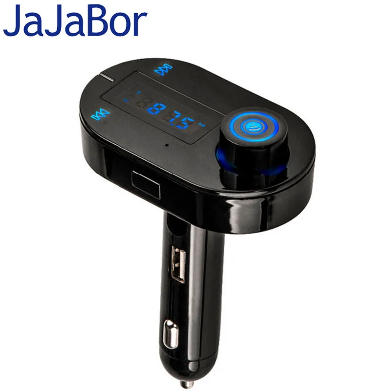 

JaJaBor Car Mp3 Player Wireless Bluetooth Handsfree Car Kit FM Transmitter Modulator A2DP Support TF Card Playback USB Charger