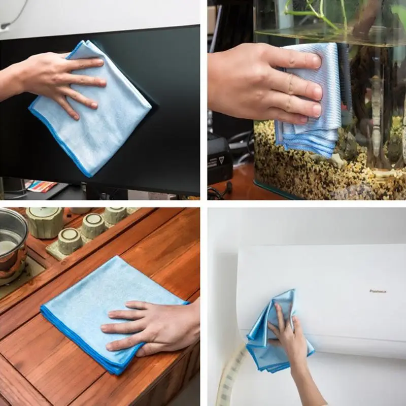 

Reusable No Scratch Clean Cloth Glasses Cleaner Microfiber Glasses Cleaning Cloth For Lens Phone Screen Cleaning Wipes`