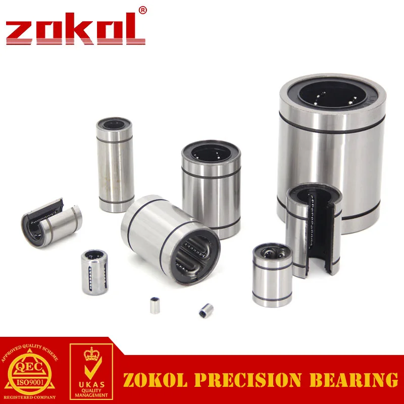 ZOKOL LM4UU подшипник LM04UU LM4 UU линейный 4*8*12 мм|bearing bearing|bearing linearbearing linear 12mm |