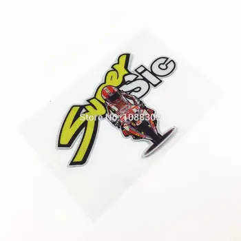 

Car Styling Motorcycle Helmet Bike Car Sticker Decals for Marco Simoncelli 58