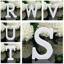 Wedding Decoration A z Wooden Wood Letters Alphabet Word Free Standing Wedding Party Decoration Vintage Home