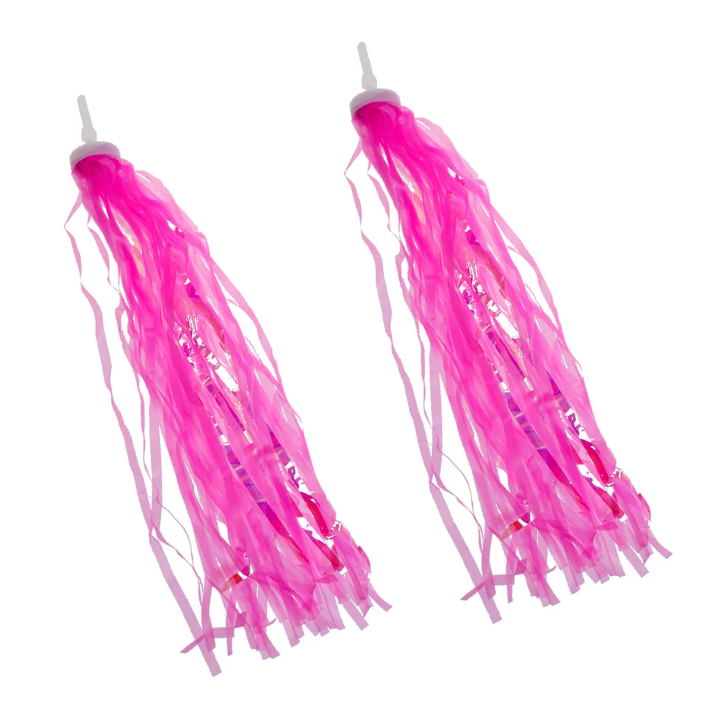 Bike Decorative Streamers 5 styles Trike Scooter Handlebar Grip Colorful Ribbons Baby Carrier Accessories Bicycle Decor gift