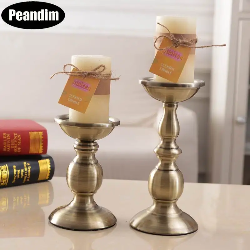 

Романтический металлический канделябр, подсвечник для свадьбы, подсвечник для вечеринки, Рождественский домашний декор