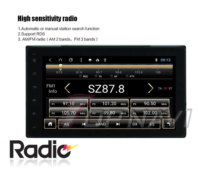 car multimedia 1din For Toyota Corolla 2017