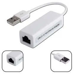 Noyokere USB Ethernet адаптер Usb 2,0 Сетевая карта USB к Интернет RJ45 Lan 10 Мбит/с для Mac OS Android на коленях планшет PC Windows 7 8