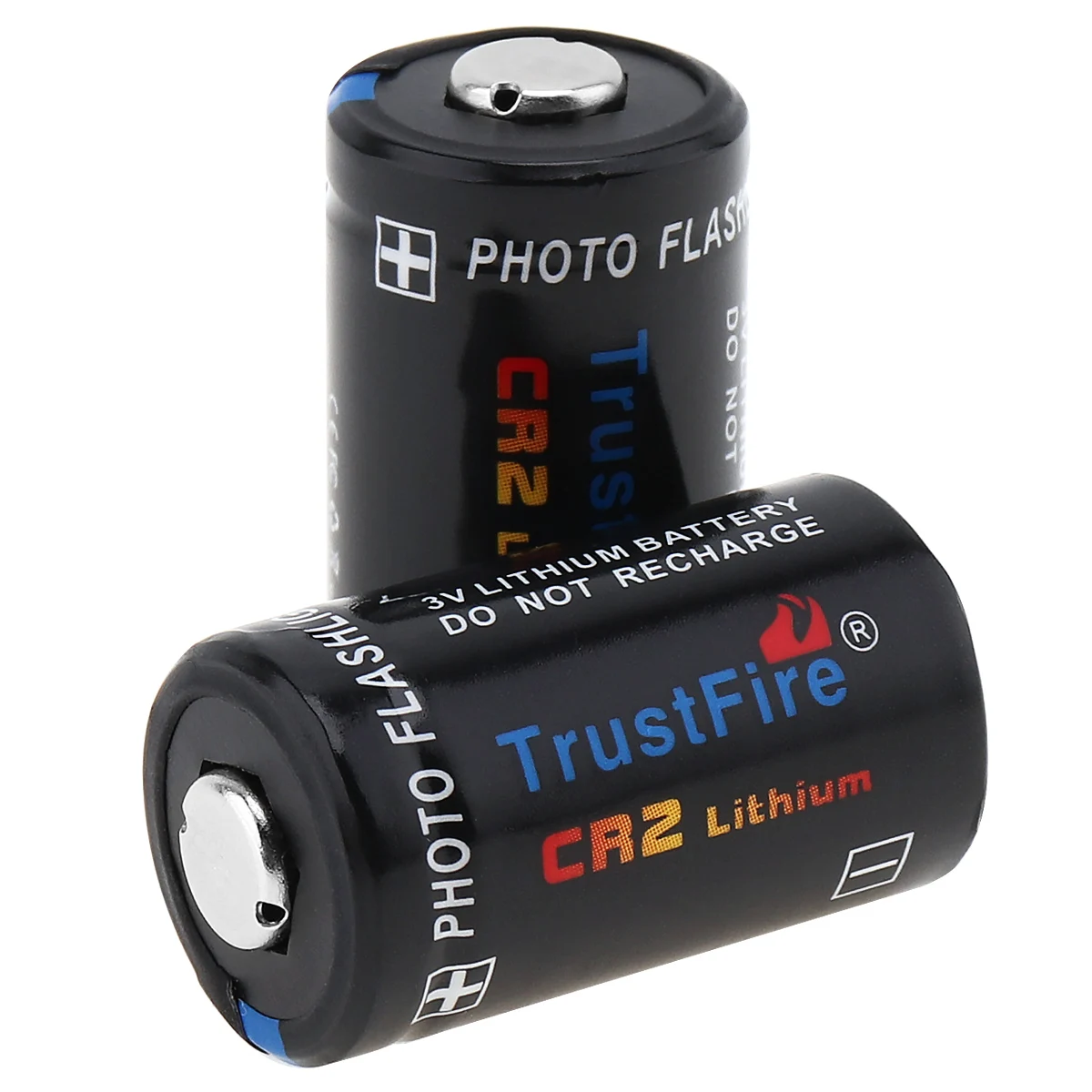 TrustFire 2 шт./лот CR2 3V 750mAh литиевая батарея с предохранительным клапаном для