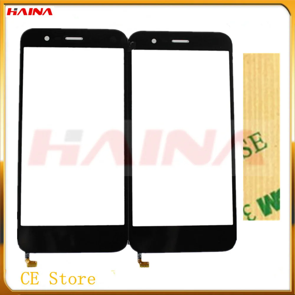 

haina Phone Touchscreen Sensor For Vodafone Smart Prime 7 VFD600 VF600 touch Screen Digitizer Replacement black color with 3m