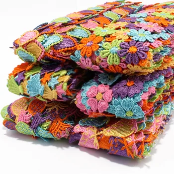 

Knitted lace fabric 15yards /pack