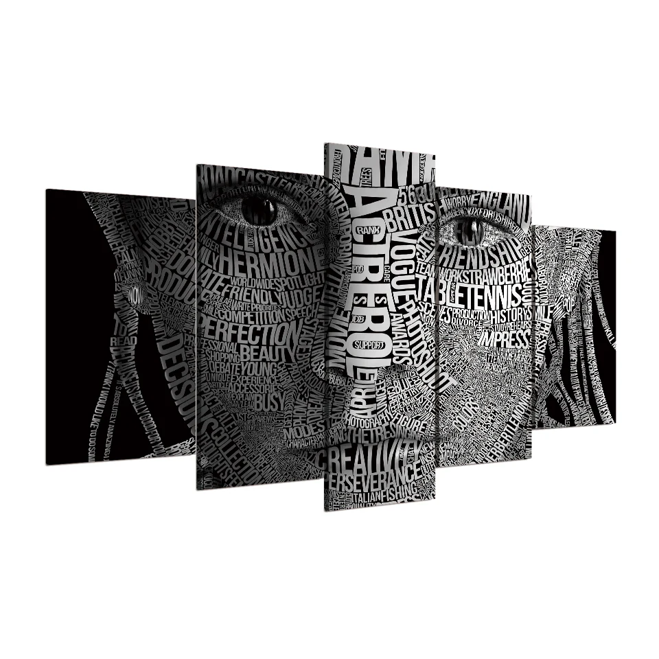 5 шт. Настенная картина с надписью Face|5 piece canvas art|canvas artpainting picture |