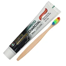 Отбеливающая зубная паста бренд бамбуковый уголь Чистка черных зубов Гигиена Уход за полостью рта Здоровье Уход за полостью рта YJJ2