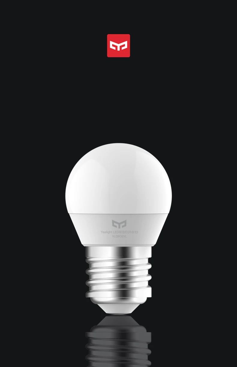 Bundled Sale Xiaomi Mijia Smart White LED E27 Bulb Light APP WiFi Remote Group Control 3000k-5700k 6.5W 450lm 220-240V 5060Hz (5)