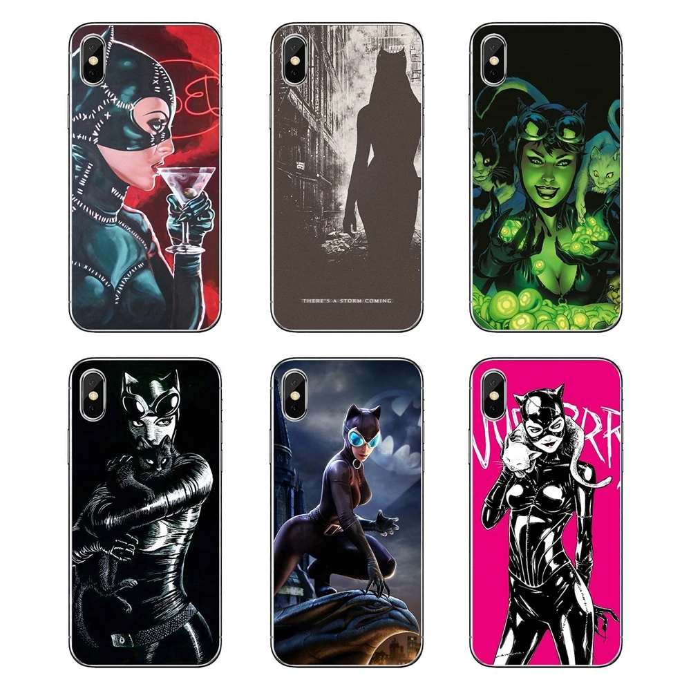 

Covers For Huawei Honor 8 8C 8X 9 10 7A 7C Mate 10 20 Lite Pro P Smart Plus Cartoon marvel comic catwoman super hero Marvel Art