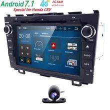 gps Navigation Android 7.1 for HONDA CRV CR-V 2006-2011 2din car dvd player car stereo car radio HD 1024*600+FREE CAMERA+MAPS