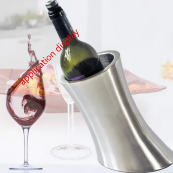 

Stainless Steel Bar Wine Ice Cooler Chill Bucket Bar Tools Accessories