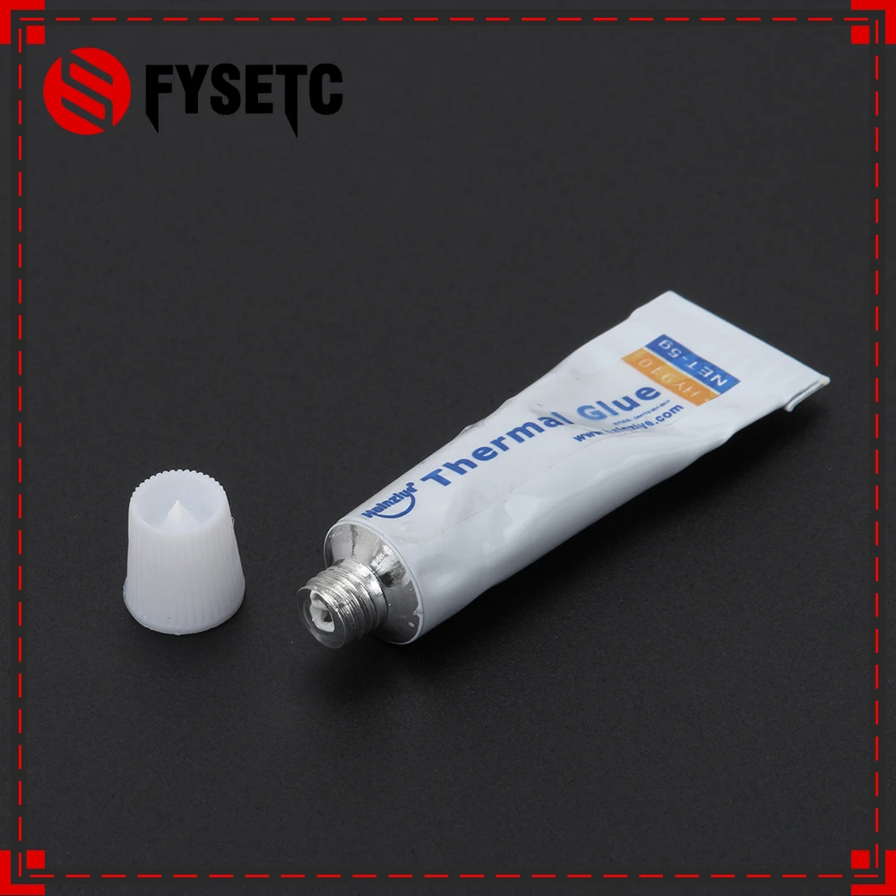 

5Pcs Heatsink Plaster CPU GPU Thermal Silicone Adhesive Cooling Paste Strong Adhesive Compound Glue EU ROHS For Heat Sink Sticky