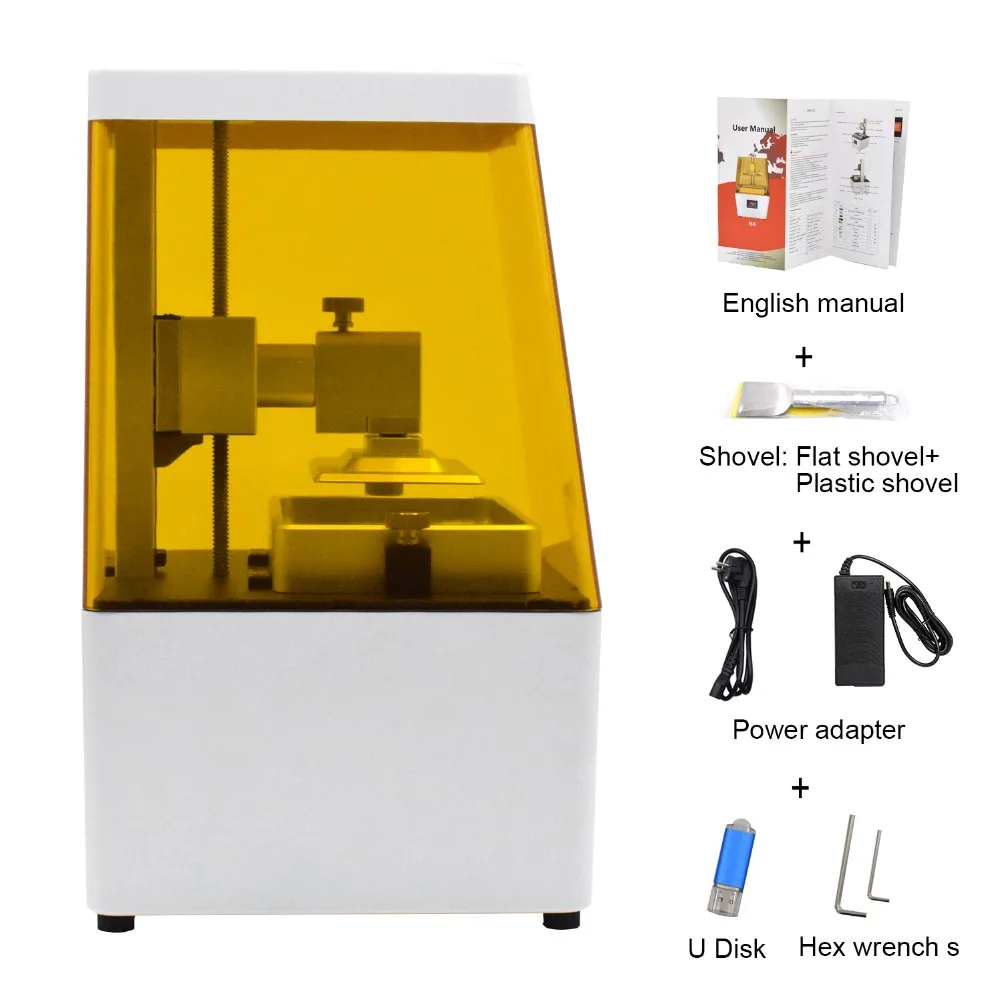 

High Accuracy 3D Printer Photon LCD Touch Screen High Speed 5-10S/layer Light-curing Printer for Jewelry Dental Precision Parts