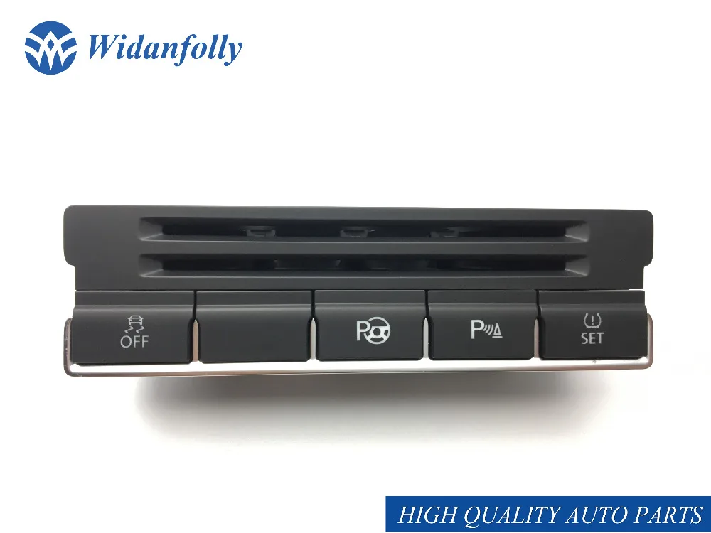 Widanfolly Авто PDC PLA кнопка для парковки Tiguan 2010 2016 5ND927132A 5ND 927 132 A 5N0 A|Переключатели и