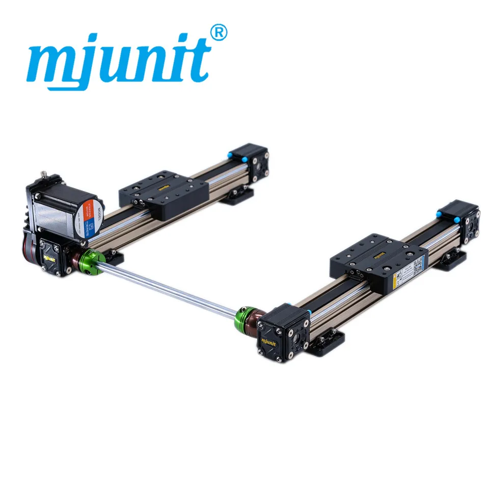 US $810.00 Mjunit MJ40 Linear Guide X Axis With Fast Movement Gantry Robot For Mask Automation Machine Robotic With 750mm Stroke 2 Rails