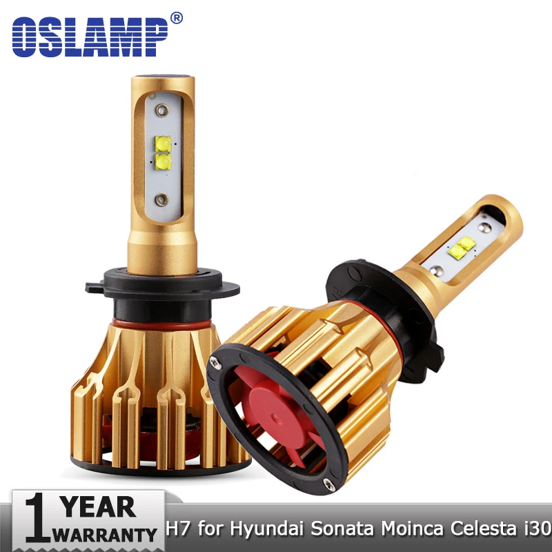 Oslamp H7 ближнего и дальнего света автомобиля светодиодный головной светильник