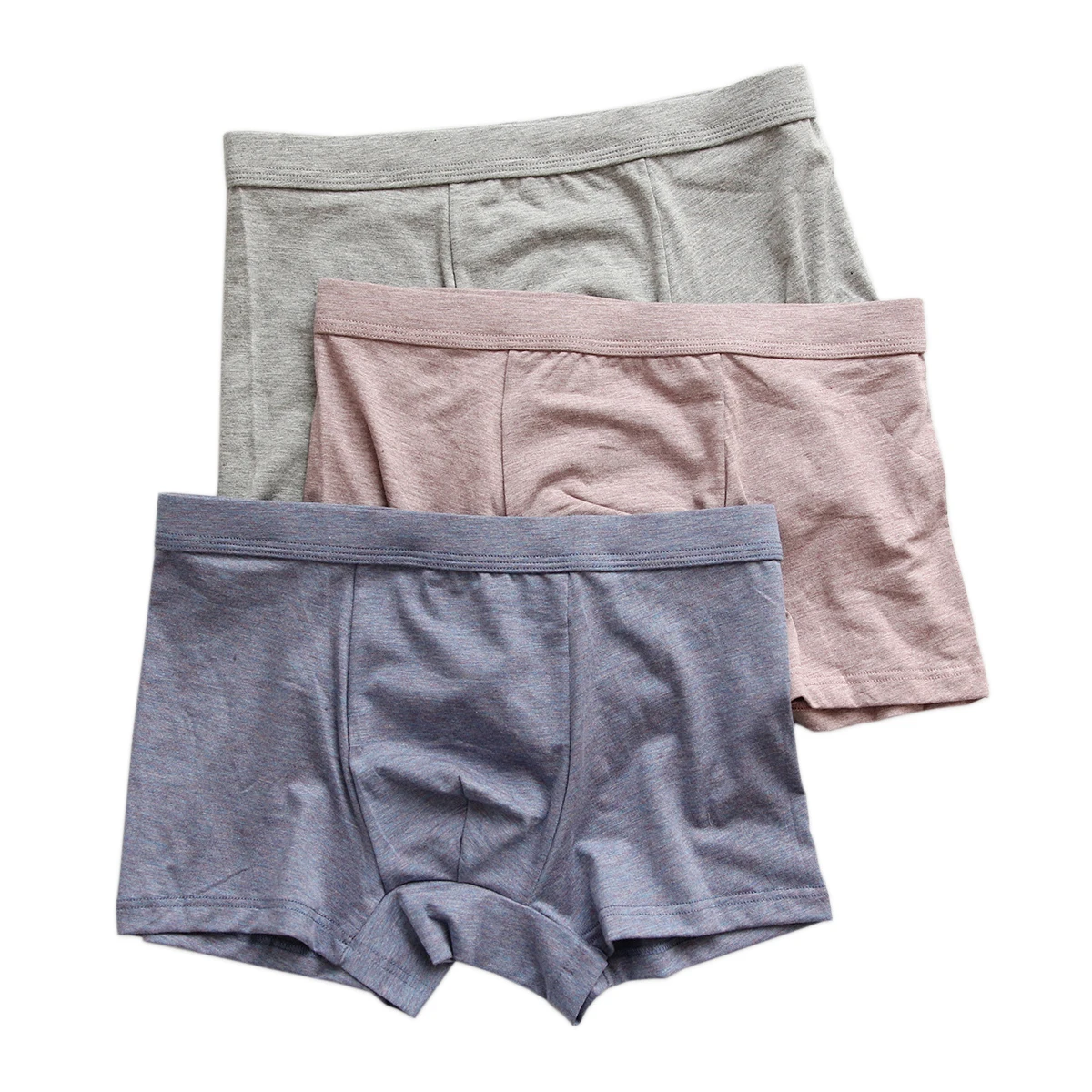 

pure color super soft modal boxers Men Underwear Sexy traceless boxers seamless Mens Panties Underpants plus size