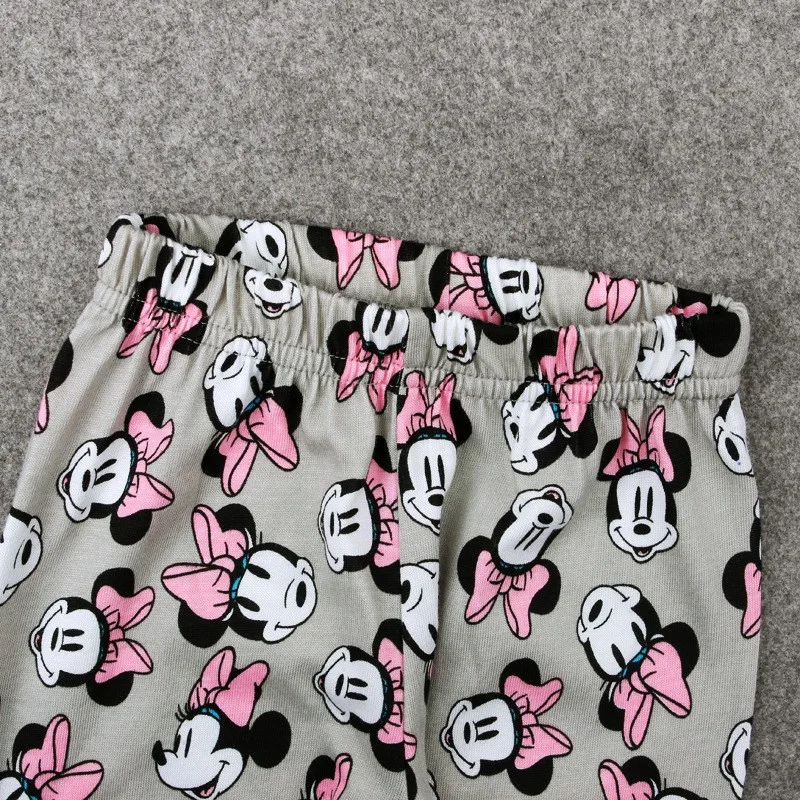 2017 Kids Clothes Baby Girls Clothing Sets Children Minnie Pajamas Pijama Set Roupas Infantis Menina Homewear Sleepwear Suits07