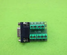 Free Shipping!! Female / RS232 / DB9 transfer terminal / serial-to-terminal / DR9 connector module sensor /Electronic Component